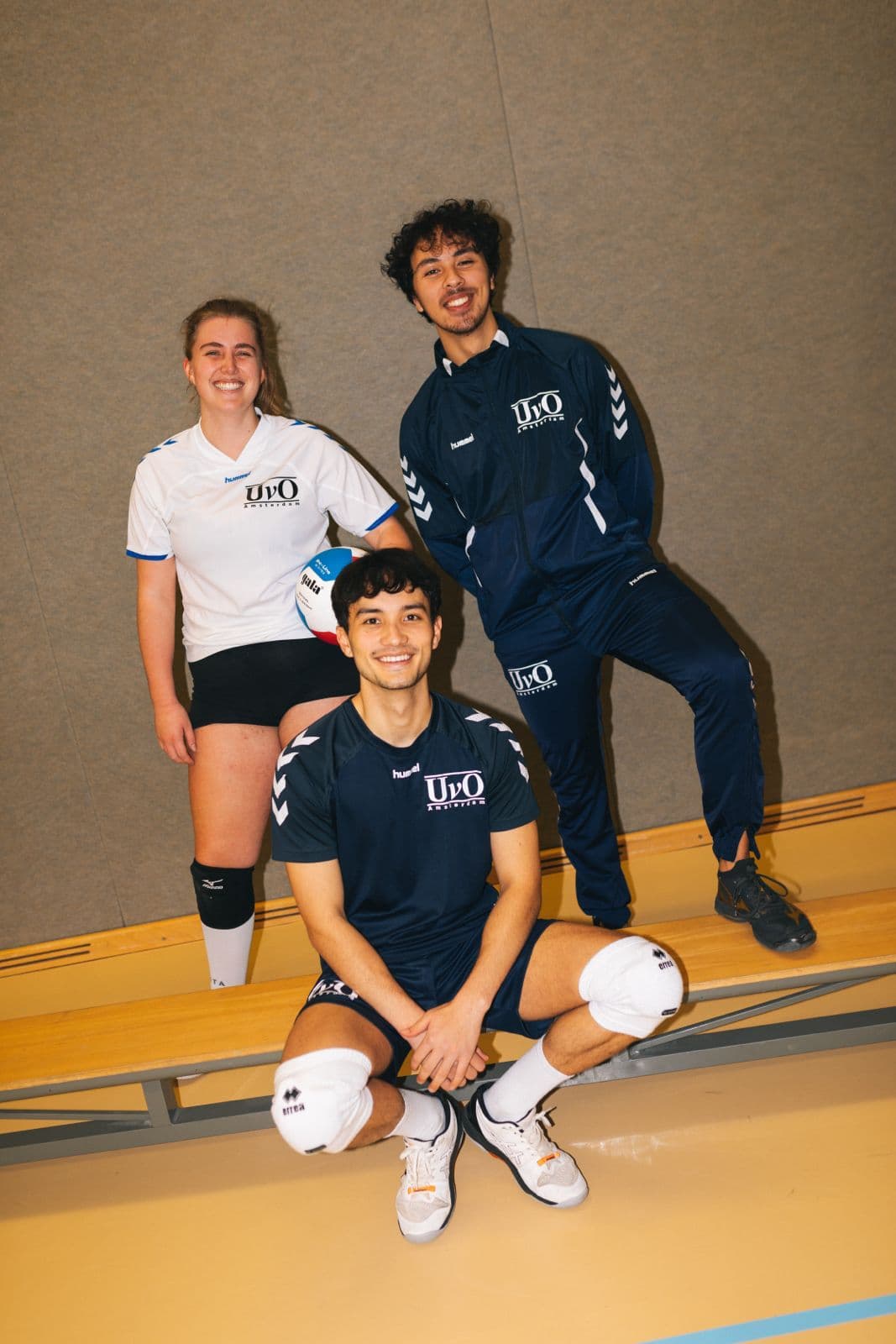 UvO member wearing a custom jersey